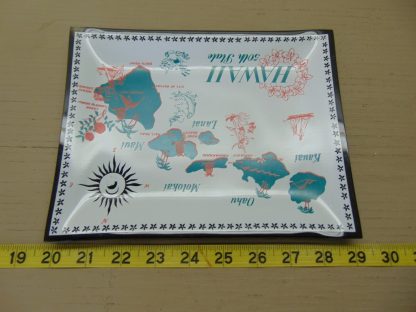 k48	1950's	Vintage Art Glass Souvenir Hawaiian Statehood 	$20 - Image 5