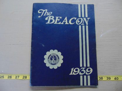 pa152		Vintage Wastern High School Yearbook 1939 	$50