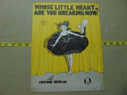 pa178		Vintage Sheet Music Art Nouveau Cool Art 	$20