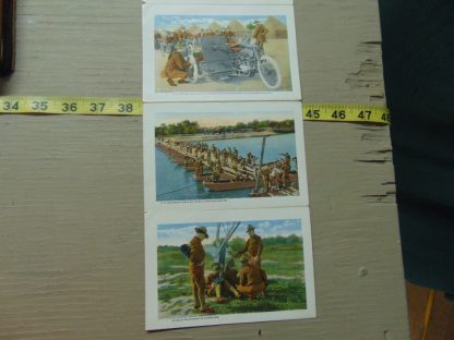 pa18		Vintage NOS WW1 SIX front and back Souvenir Postcards	$30