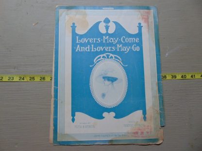 pa208		Vintage Sheet Music Art Nouveau	$8
