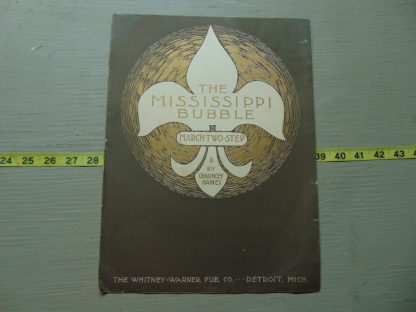 pa209		Vintage Sheet Music Art Nouveau	$8
