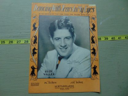 pa214		Vintage Sheet Music Art Nouveau	$8