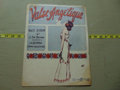 pa236		Vintage Sheet Music Art Nouveau	$8
