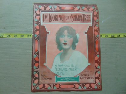 pa244		Vintage Sheet Music Art Nouveau	$8