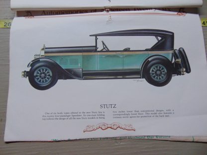 pa249	1926	  10 Vintage Vintage Cars of 1926 binded with some damage	$25 - Image 2