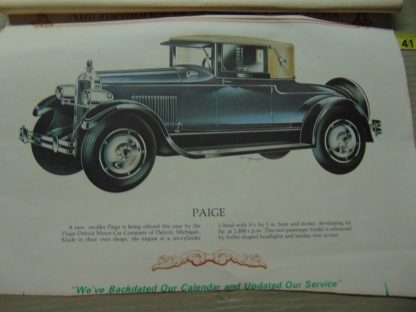 pa249	1926	  10 Vintage Vintage Cars of 1926 binded with some damage	$25 - Image 3