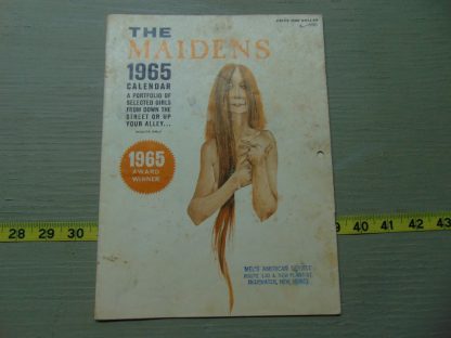 pa39		Vintage 1965 Maidens Calendar (Mad Magazine Art?)	$20