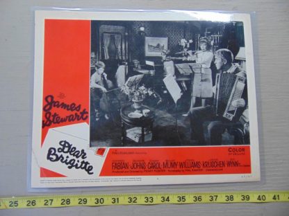pa451		Vintage Laminated Lobby Card	$8