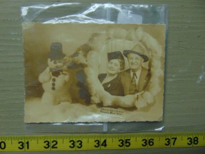 pa51		Vintage Merry Christmas Photo 	$5