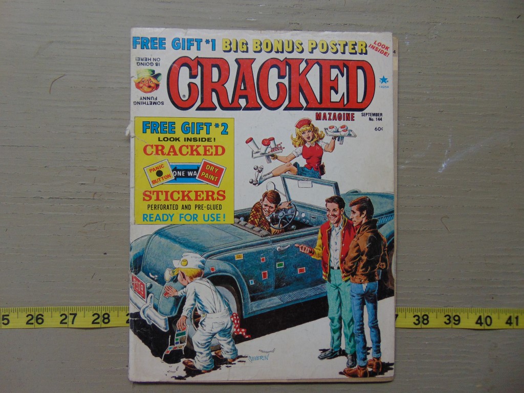 pa81 Vintage Cracked no. 144 Sept 1977 $10