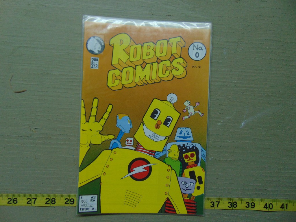 pa97 Vintage Robot Comics no 0 Comic book $5