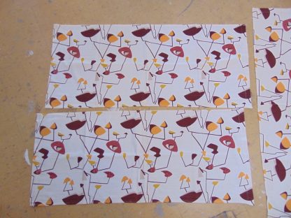 qc14	  1930's-1950's	Vintage 3 PIECES Atomic Barkcloth 	$40 - Image 2
