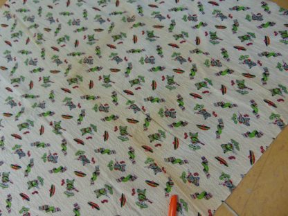 qc54	1950's	Vintage Mexican design Seersucker cotton material	$70 - Image 3