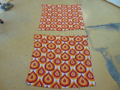 qc6	1930's-1950's	Vintage 2 pieces Modern Curtains	$40