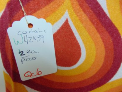 qc6	1930's-1950's	Vintage 2 pieces Modern Curtains	$40 - Image 3