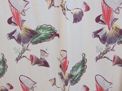 qc94 qc95	1930's-1950's	Vintage  Atomic Barkcloth Curtains	$160 - Image 2