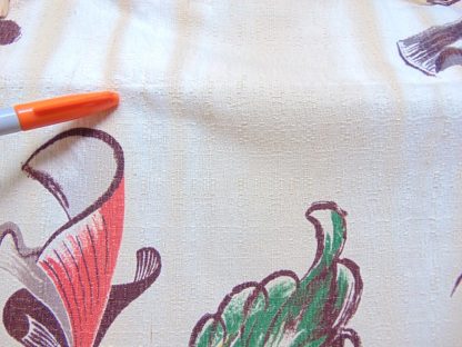 qc94 qc95	1930's-1950's	Vintage  Atomic Barkcloth Curtains	$160 - Image 4