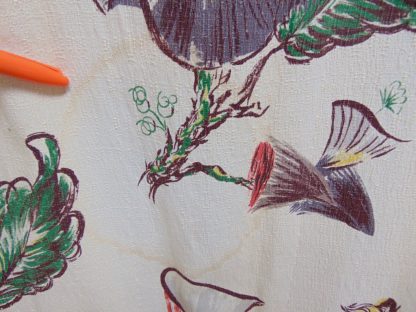 qc94 qc95	1930's-1950's	Vintage  Atomic Barkcloth Curtains	$160 - Image 3