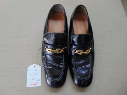 s20	1970's	Vintage "5" Made in Italy  Platform Shoes inside measurement 11.5in. (10.5D)	$100