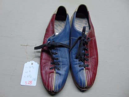 s28	1970's?	Vintage Cosmic Bowling Shoes inside measurement 10.5in. (8)	$70