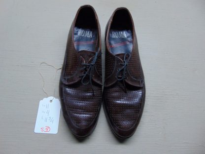 s30	1960's	Vintage Thomas McAnn "Roma" Sleek Dress Shoes inside measurement 11in.	$80
