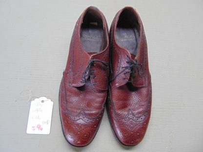 s46	1950-60's	Vintage Roblee Ro Flex Brown Dress Shoes inside measurement 11 1/8in. (10D)	$80