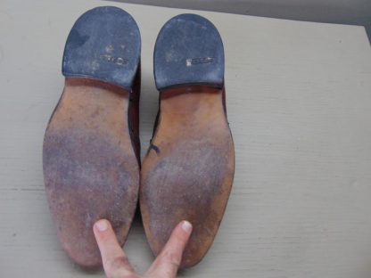 s46	1950-60's	Vintage Roblee Ro Flex Brown Dress Shoes inside measurement 11 1/8in. (10D)	$80 - Image 4