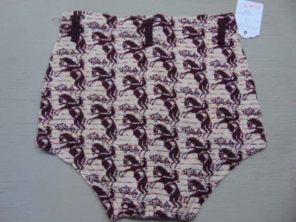 sws71	1920-40's	Vintage NOS Lastex Swim 50/50 Cotton/RAYON Shorts 	$80 	Waist 28/34in.  Length 13in. - Image 3