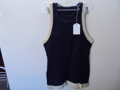 sws72	1920-40's	Vintage Spalding Swim Wool? Top couple holes on back near bottom	$60 	Chest 32in.  Length 27in.