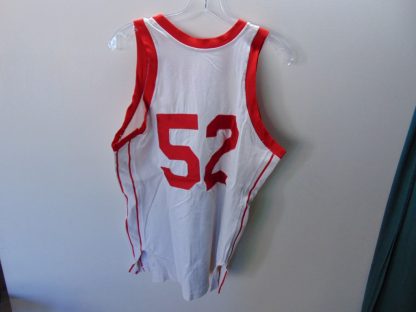 t7	1960's	Sandknit (rough feel) size 42 Basketball Jersey	$35 - Image 3