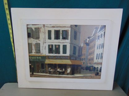wa12	1950's	4 Vintage framed Roger Kuntz French Street Serigraph Collection	$600 - Image 5