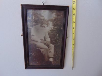 wa55	1910-20's	 Antique Original  Photo of man framed 	$20