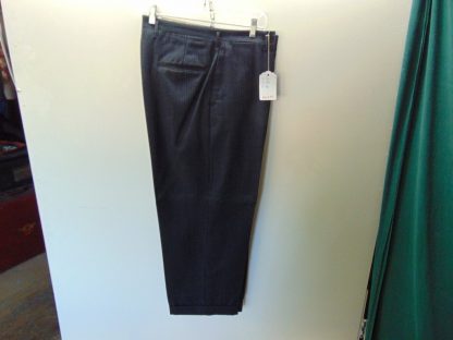 pb204	1940-50's	Vintage Drop loop Charcoal stripped Slacks W 36in.	$100 - Image 2