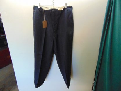 pb204	1940-50's	Vintage Drop loop Charcoal stripped Slacks W 36in.	$100 - Image 4