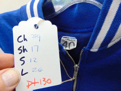pt130	1930-60's	 Rayon/Nylon? Stretchy  Silky Tee Vintage Shirt/Jersey Chest 39in. (40)	$50 - Image 4