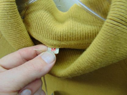 pt160	1960's	Cool short sleeve Turtleneck Jazzy Tough guy acrylicVintage Shirt Chest 44in.	$40 - Image 4