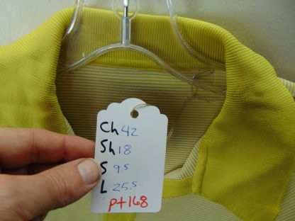 pt168	1960's	Cool collar poly? Vintage Shirt Chest 42in.	$30 - Image 2