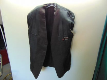 s5c65	1950's	Vintage Brown with subtle gold woven in and Black diagonal linesSport Coat Chest 45 inches	$70 - Image 5