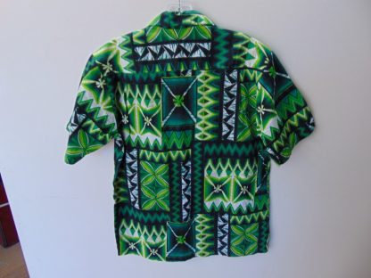 s67h189	1960's	Hookano Tapa cotton vintage Hawaiian shirt Chest size 40 inches 	$40 - Image 3