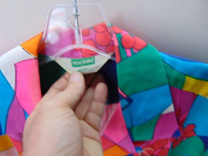 s67h206	1960's	Super Peter Max like heavy cotton vintage Hawaiian shirt Chest size 46 inches 	$120 - Image 4