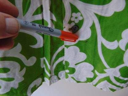 s67h209	1970's	cotton vintage St Paterick's Aloha  Hawaiian shirt Chest size 43 inches 	$20 - Image 3