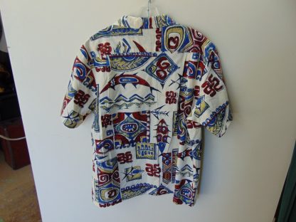 s67h228	1970's	NOS Nui Nalu cotton vintage Hawaiian shirt Chest size 49 inches XL	$30 - Image 3