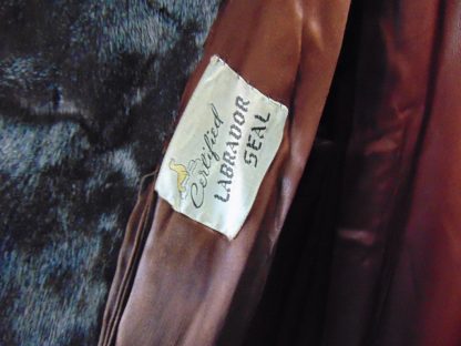 ww1	1920's 	Vintage Womens Full length Seal Labrador Coat	$300 - Image 5