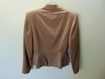 ww58	1940-50's	Vintage Womens Top Shitched Sweet Gabardine Dress Jacket est. size S	$30 - Image 2