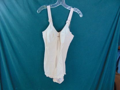 ww62	1950's	Vintage Womens Neat details Bodysuit/ Lingerie (seam to seam 30in across)	$80