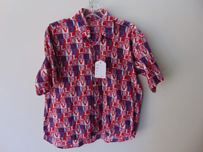 ww93	1970's	Vintage Womens "LOVE" Shirt cotton chest size 44in.	$30