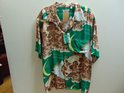 su125	Sun Surf/ Toyo Enterprise/ Japanese Repro Vintage  Crepe Rayon Hawaiian Shirt Chest 47 inches L	$200 - Image 4