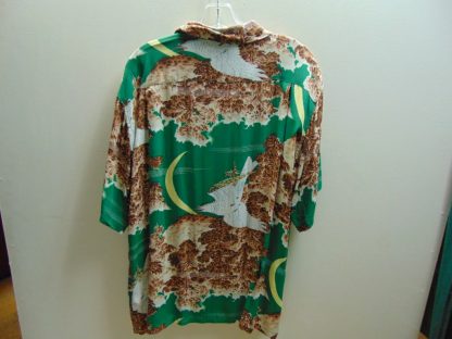 su125	Sun Surf/ Toyo Enterprise/ Japanese Repro Vintage  Crepe Rayon Hawaiian Shirt Chest 47 inches L	$200