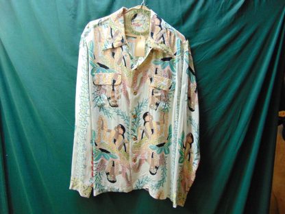 su143	Sun Surf/ Toyo Enterprise/ Japanese Repro Vintage  Rayon Hawaiian Shirt Chest 47 inches L	$200